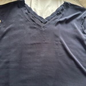Express scalloped blouse. Size XL.